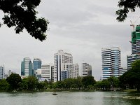DSC 0957  Vue depuis le parc de Lumpini