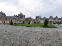 Vue d'ensemble du château de Fontainebleau