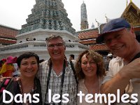 Nous avons visité les principaux temples de Bangkok, les ruines d'Ayutthaya et de Sukkothai et les temples de Chiang Mai