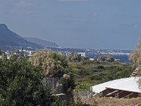 Vue de la ville de Malia depuis le palais
