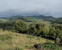 Vue sur la chaîne des Puys