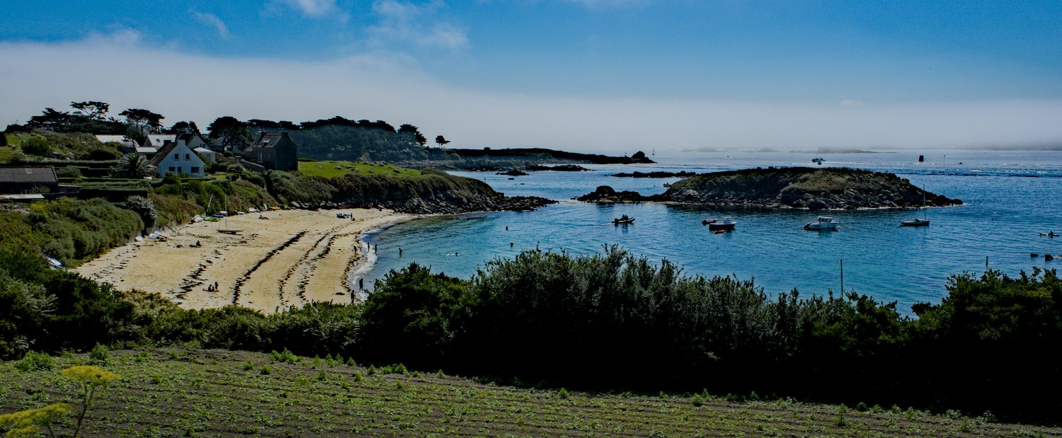 Paysage côtier de l'Ile de batz