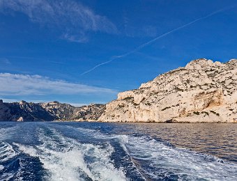 Calanque de Sormiou dans son environnement