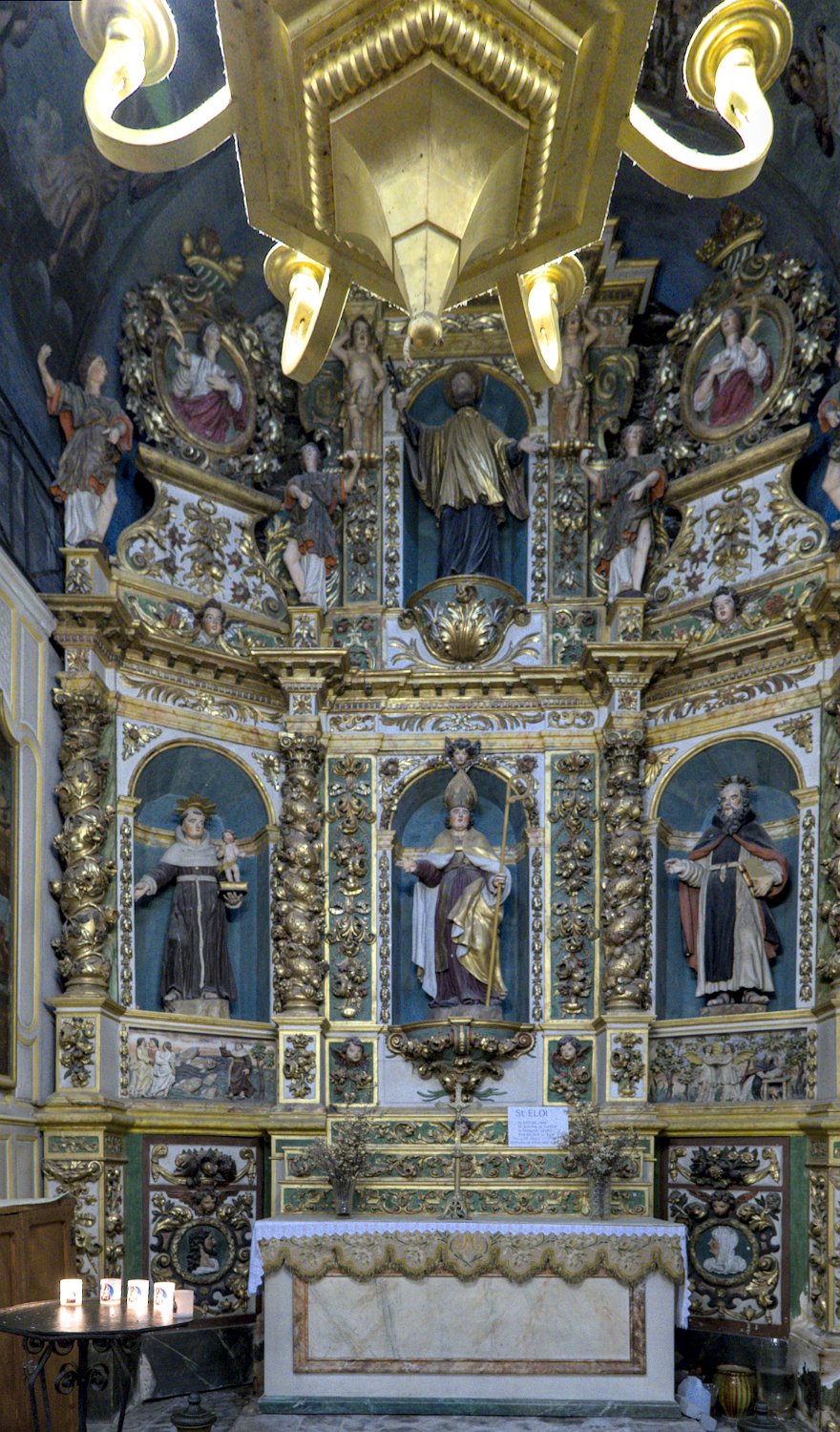 Rétable de la chapelle Saint Eloi