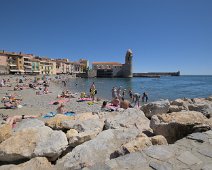 La plage et l'église