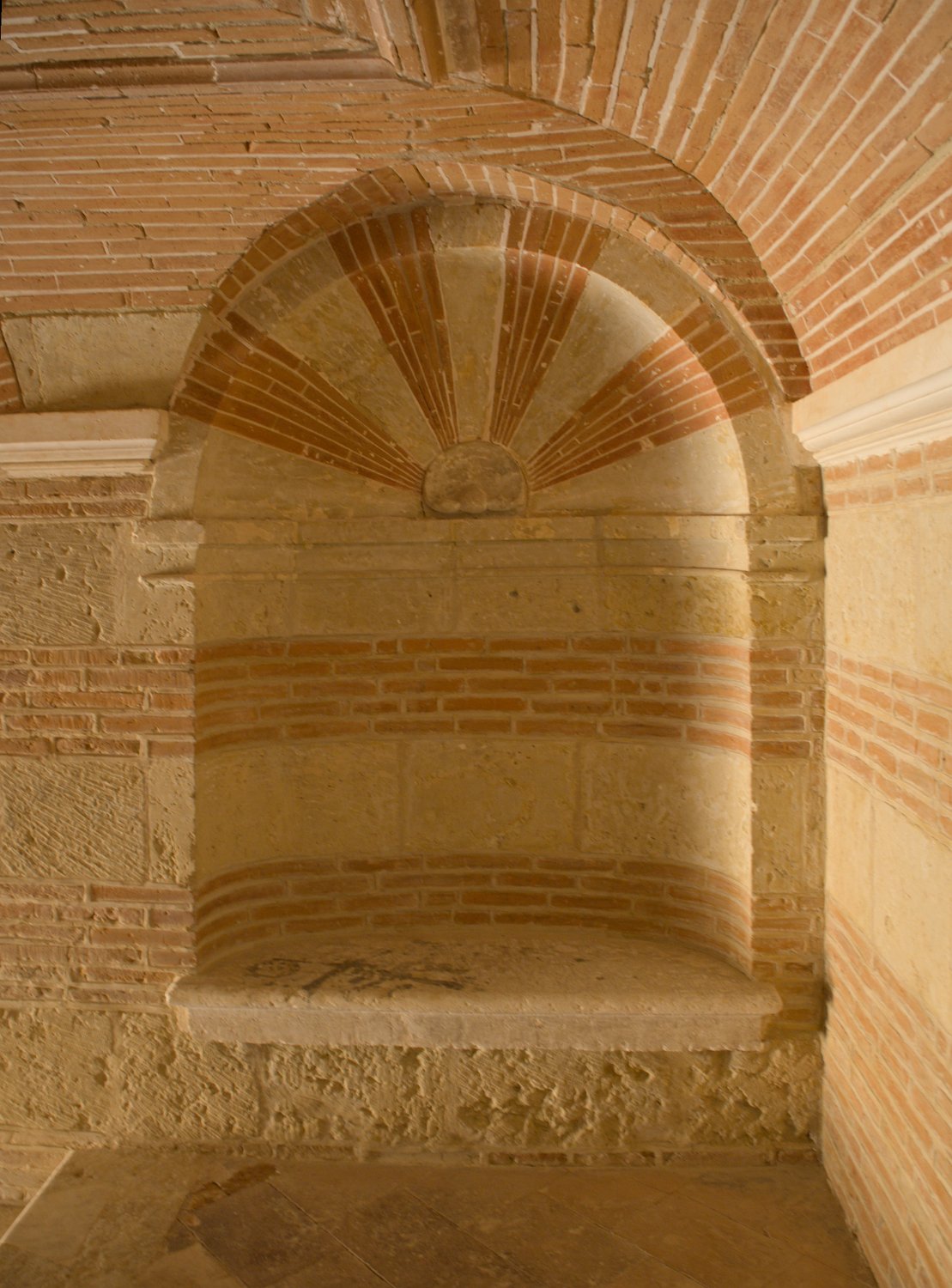 Niche dans la cage d'scalier