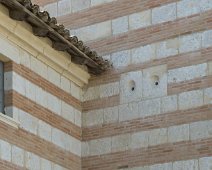 Détail architectural de la façade