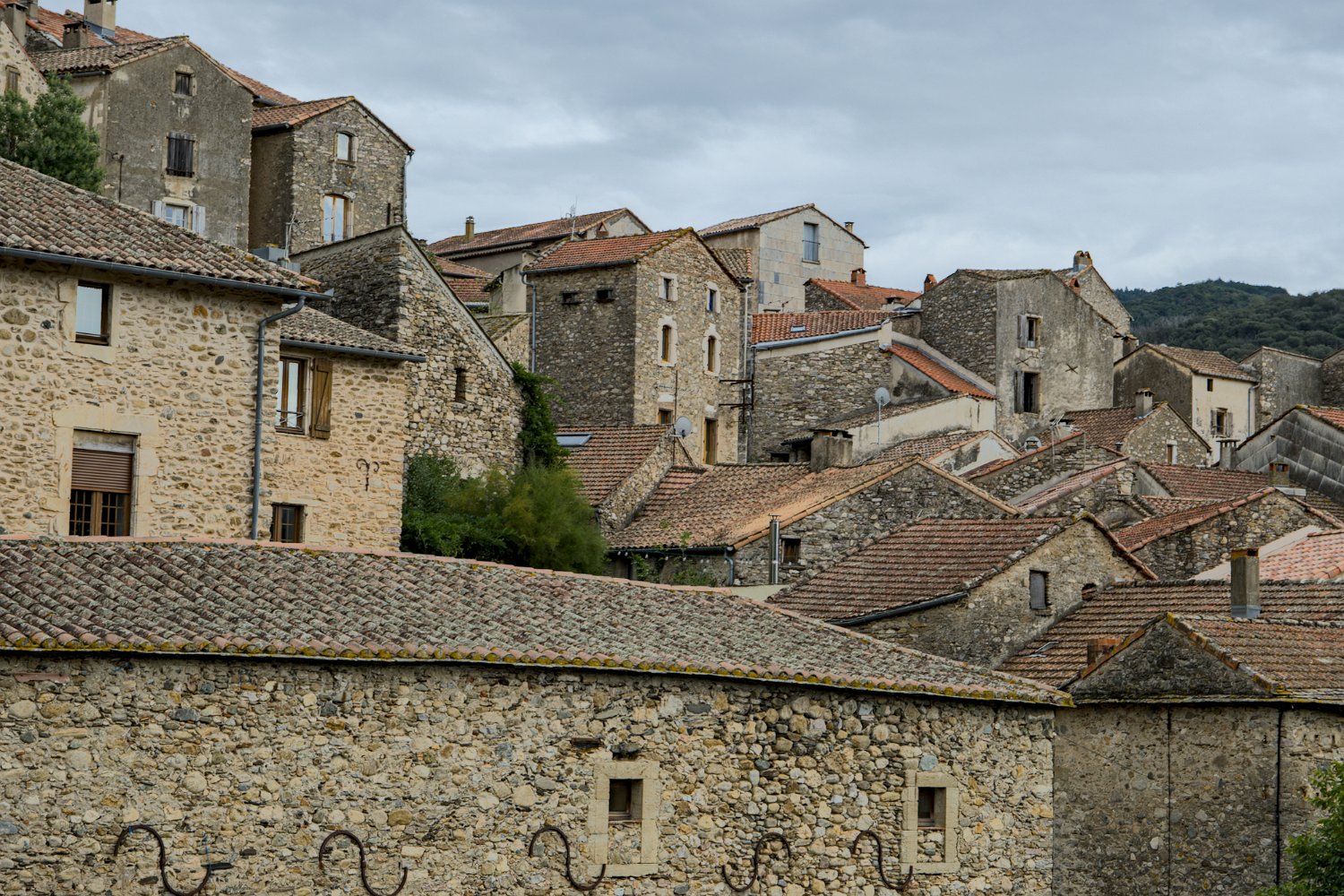 Vue sur les toitures