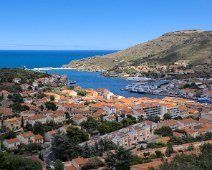 Vue panoramique sur Port Vendres