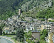 Vue générale à l'arrivée du train des Merveilles