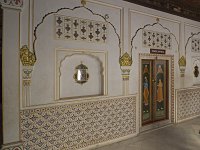 Phool Mahal- décorations murales et porte d'entrée