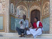 Selfi familial à Amber