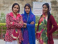 Jeunes femmes au temple Jaïn de Ranakpur