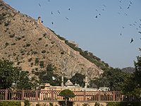 une des trois mosquées d'Amber et fortifications