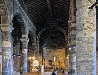 Intérieur de l'église Santa Margherita d'Antiocha