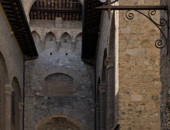 La porte San Giovanni vue de l'intérieur de la ville