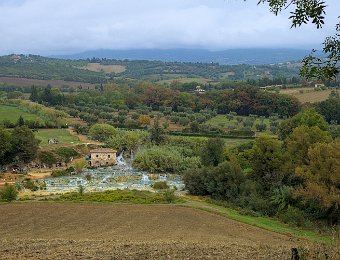 Cascate del mulino - Vue générale du site