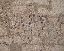 Eglise abbatiale - Vestiges de peintures murales