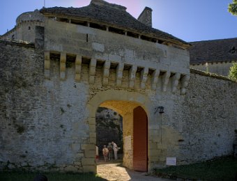 Le premier châtelet vue de l'extérieur