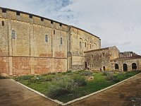 Ruines du cloître, vue d'ensemble
