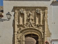 Couvent de l'Incarnation - Portail principal  Ce couvent, dont la porte principale est de style plateresque, fut fondé au 16e siècle.