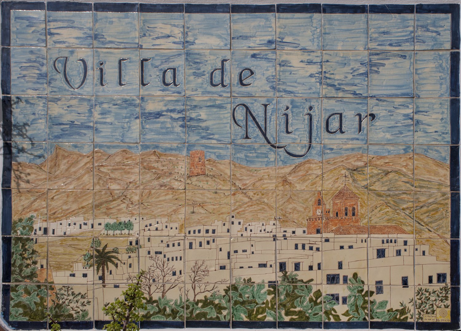 Panneau d'information