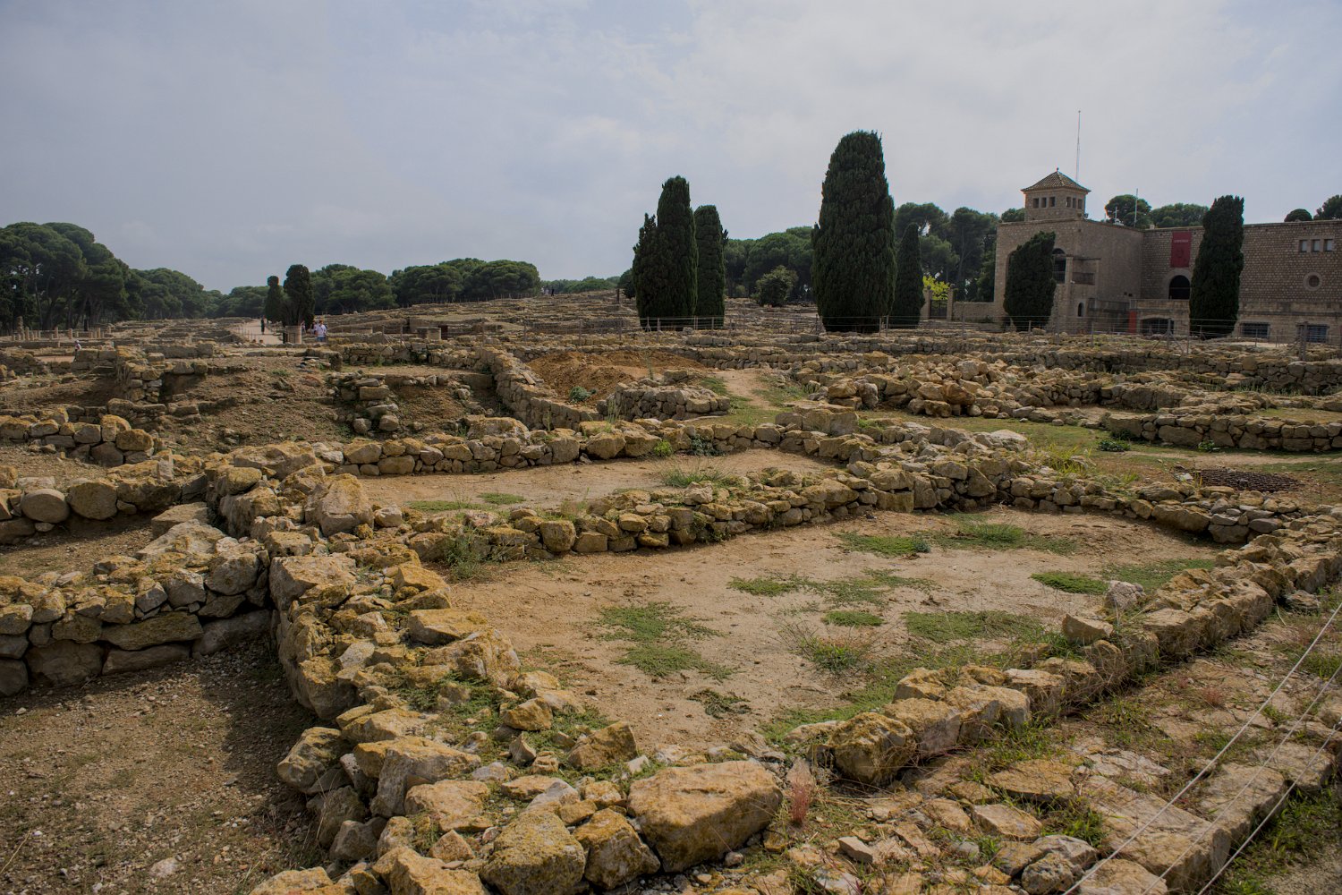 Vestiges de la basilique paléochrétienne