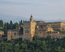 Alhambra - Vue sur la forteresse