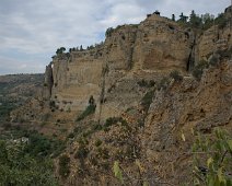 Vue sur les falaises